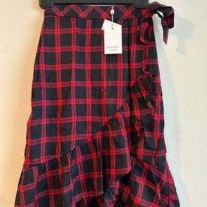 Tartan Check Girls Les Coyotes De Paris Skirt